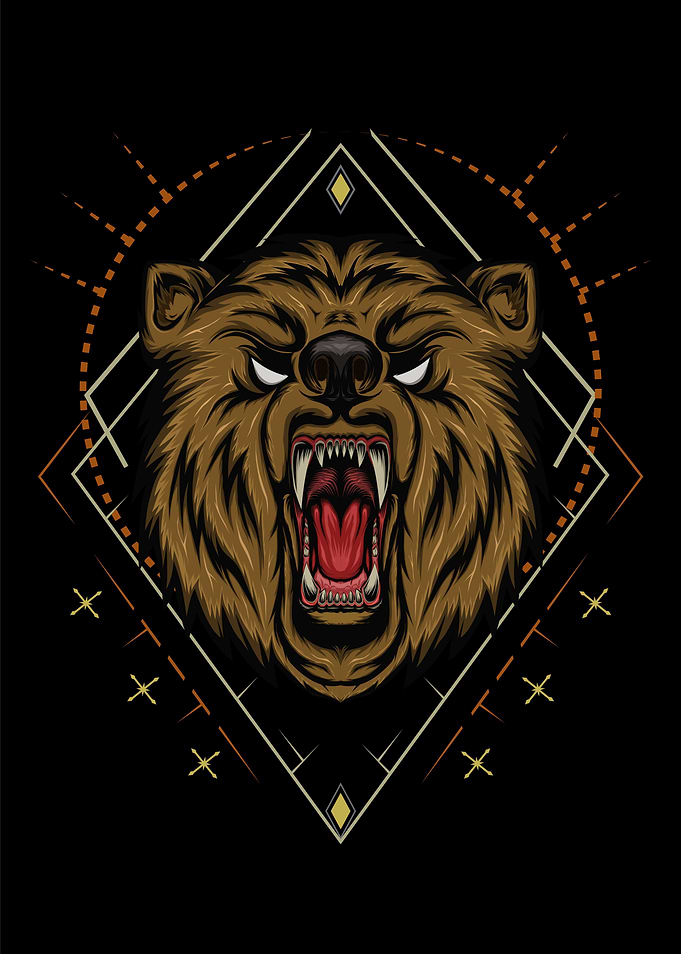 VECTOR BEAR HEAD