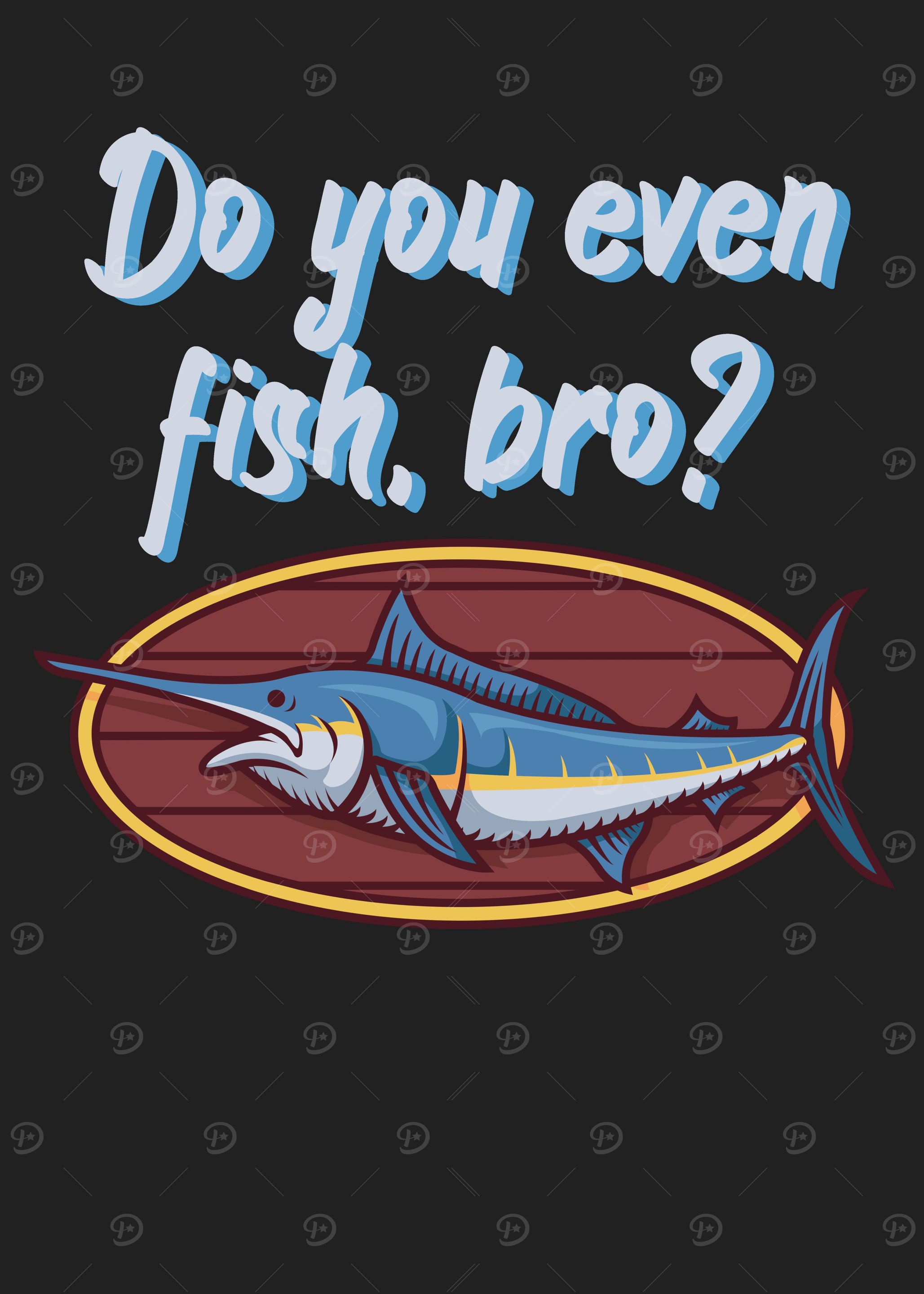Fishing fish bro