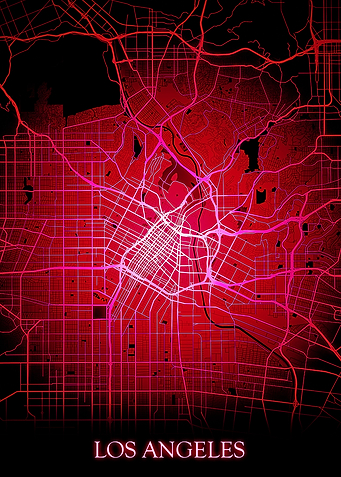 Los Angeles California Red
