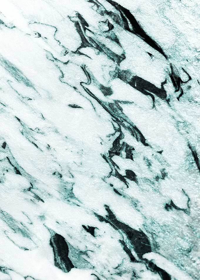 Teal Marble Glam 1