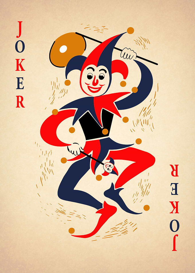 The Joker Playing Card