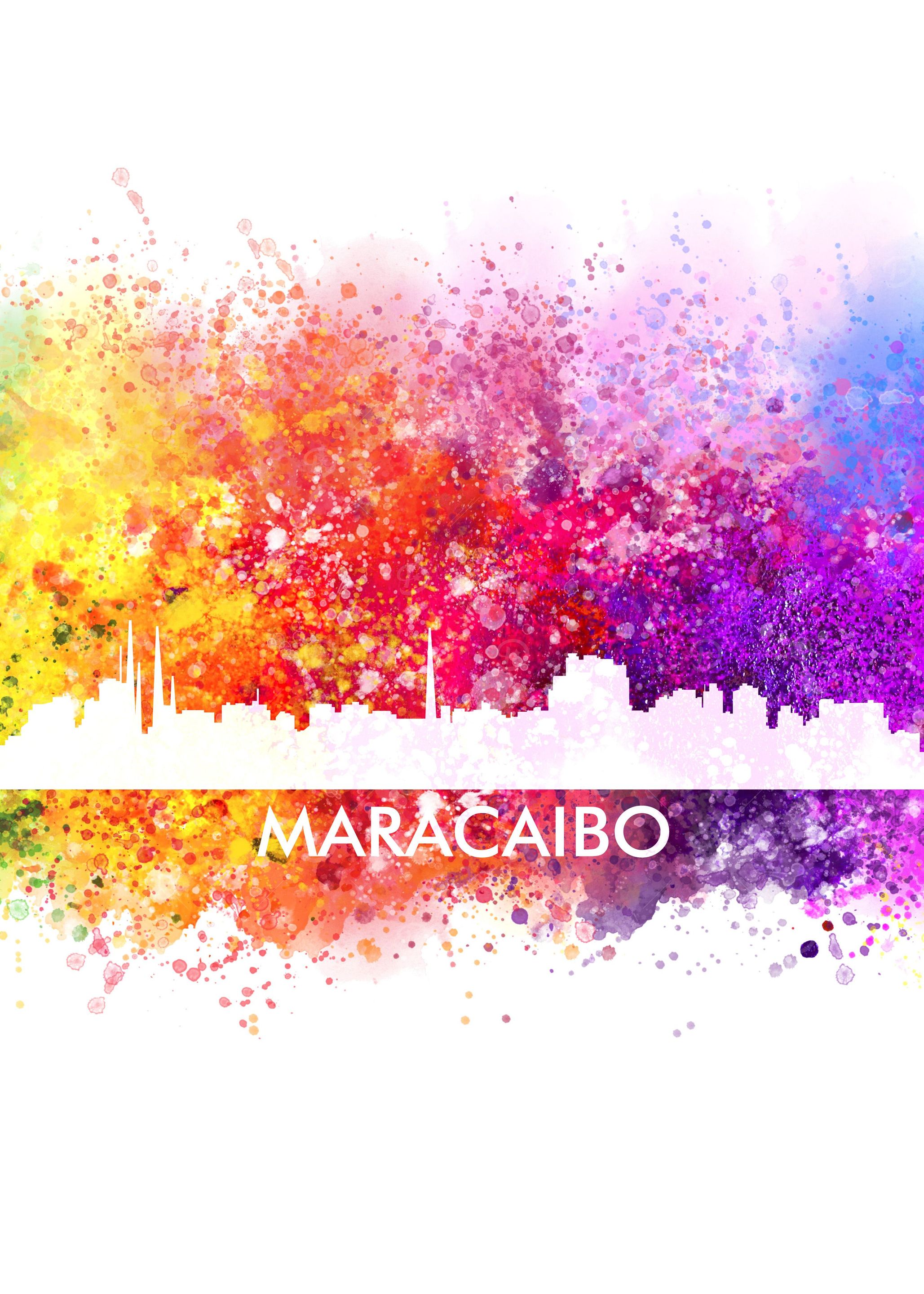 maracaibo color cityscape