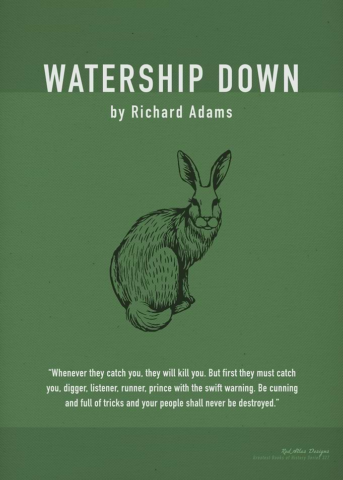 Watership Down Book Art