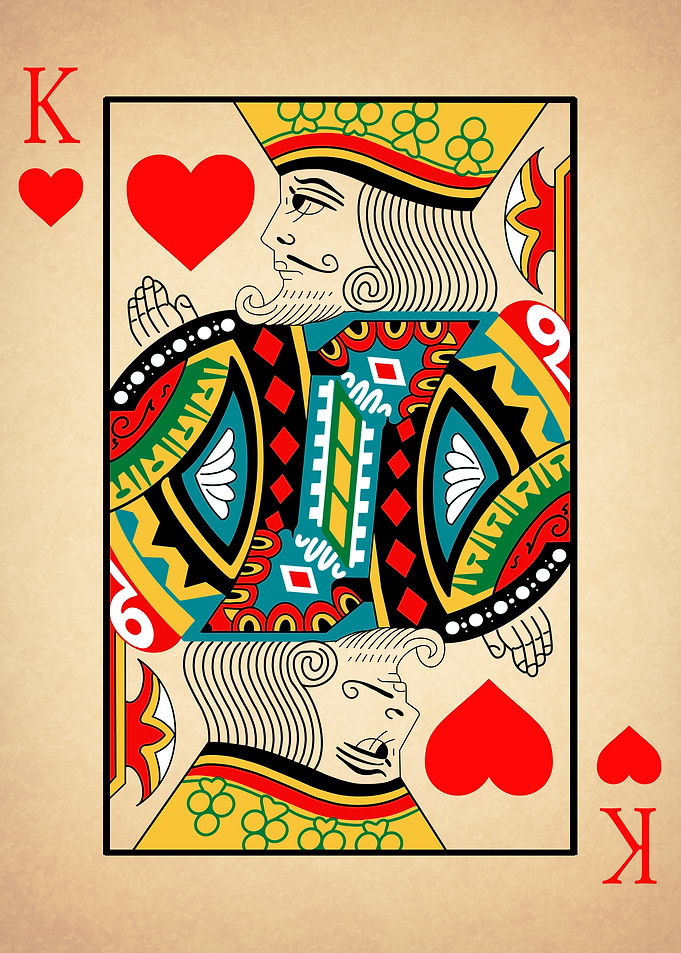 The Classic King of Hearts