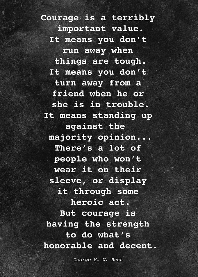 George H W Bush Quote D004