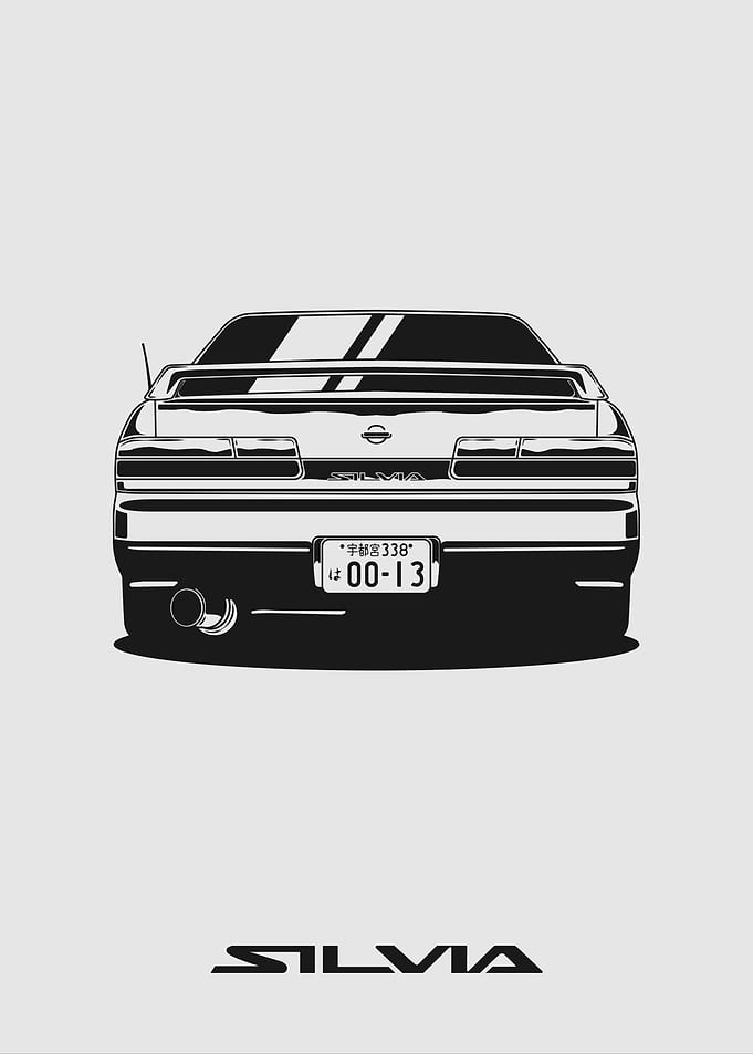 Silvia S13 Rear