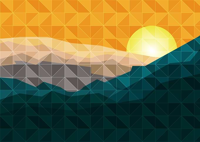 geomethric landscape