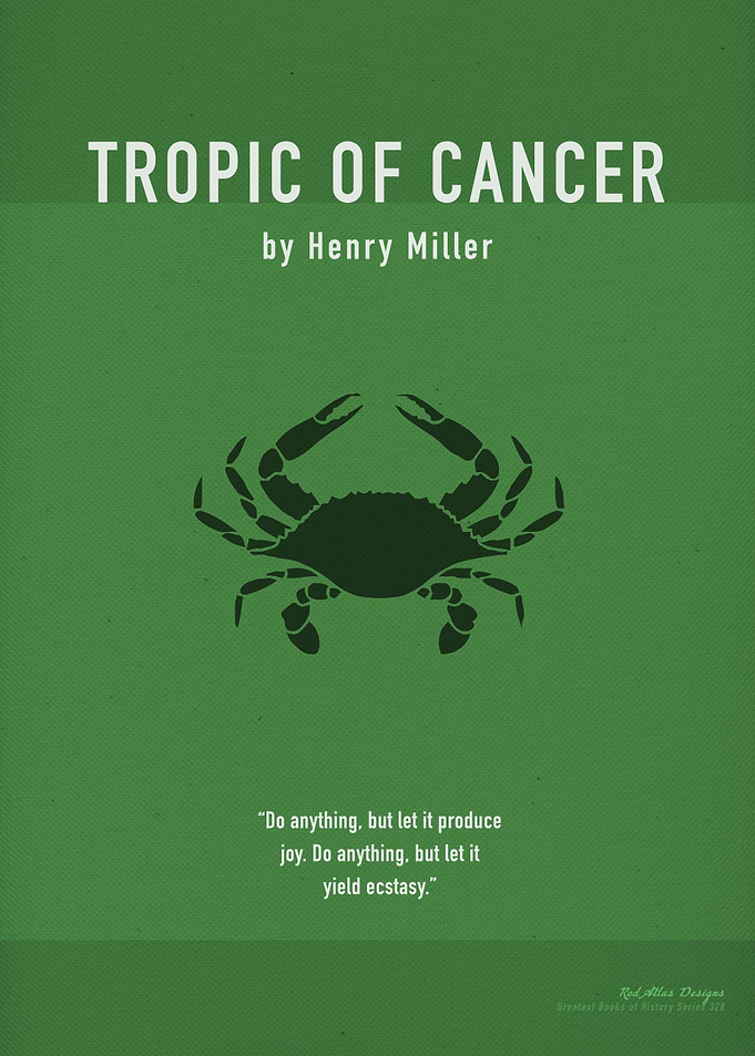 Tropic of Cancer Book Art