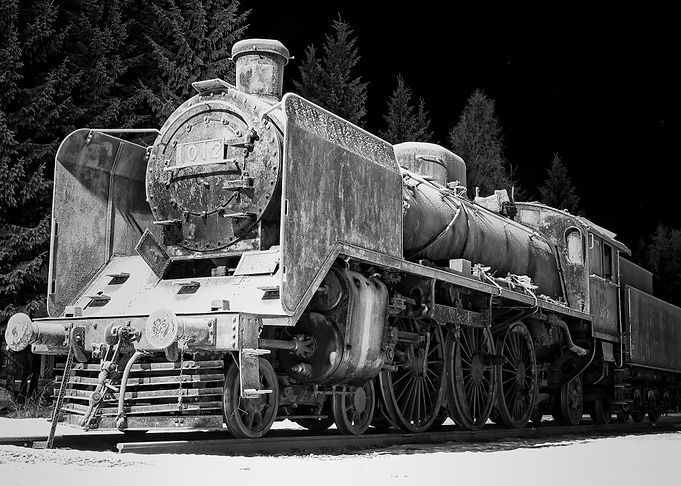 Old Steam Engine