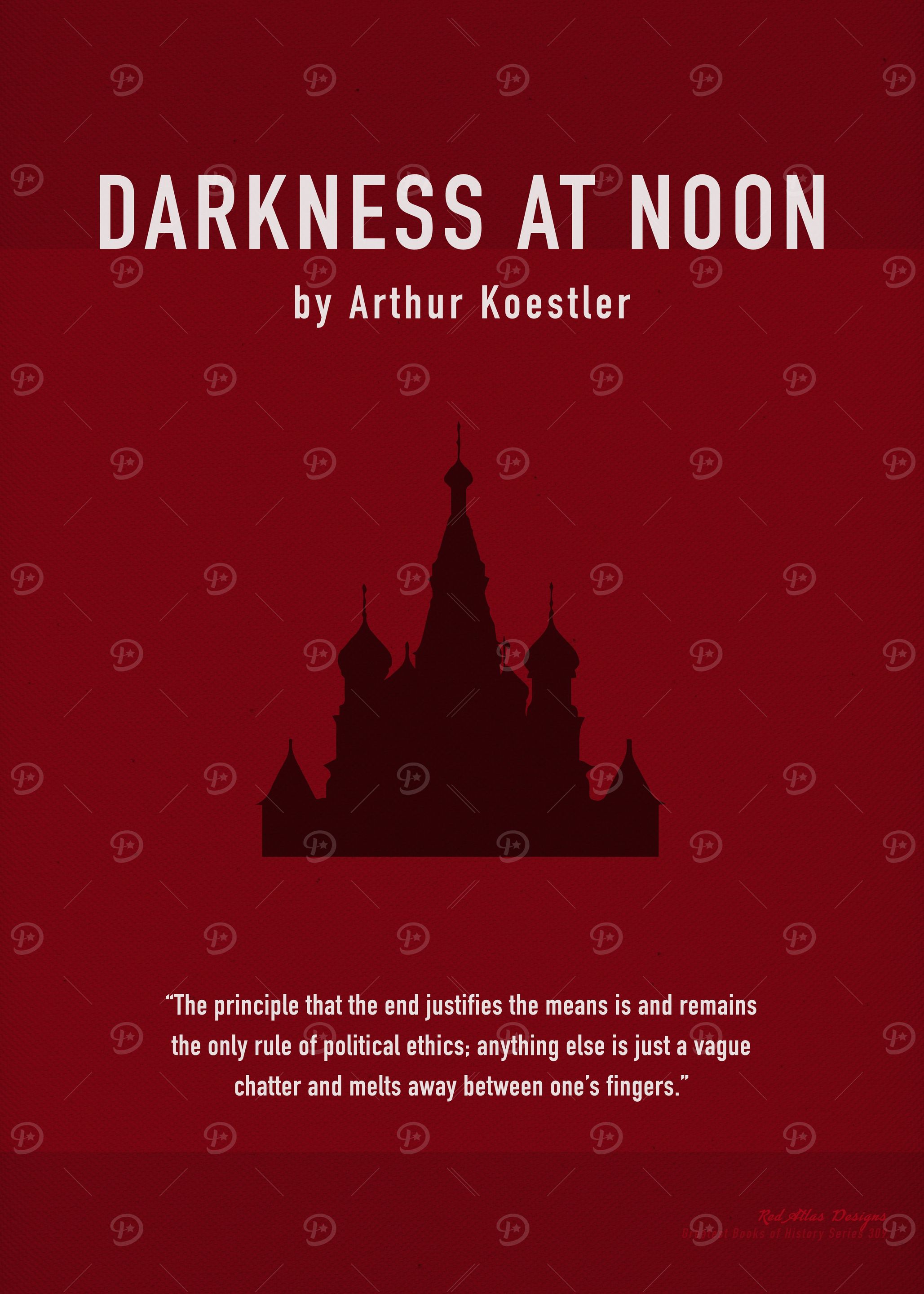 Darkness at Noon Book Art