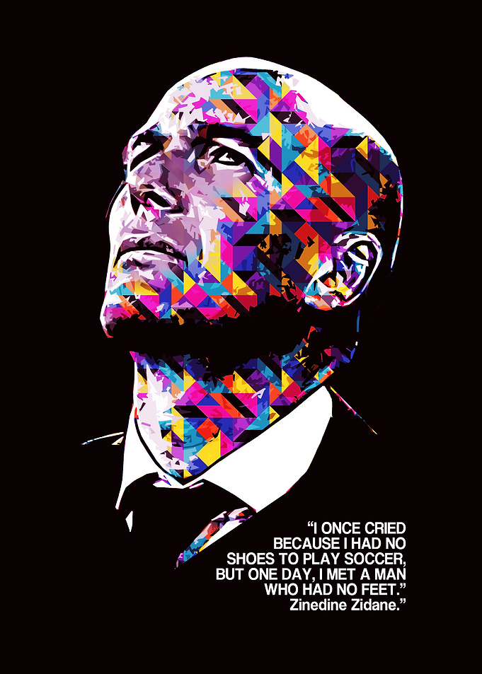 ZINEDINE ZIDANE QUOTE