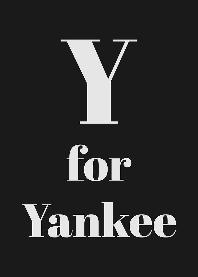 Y for Yankee