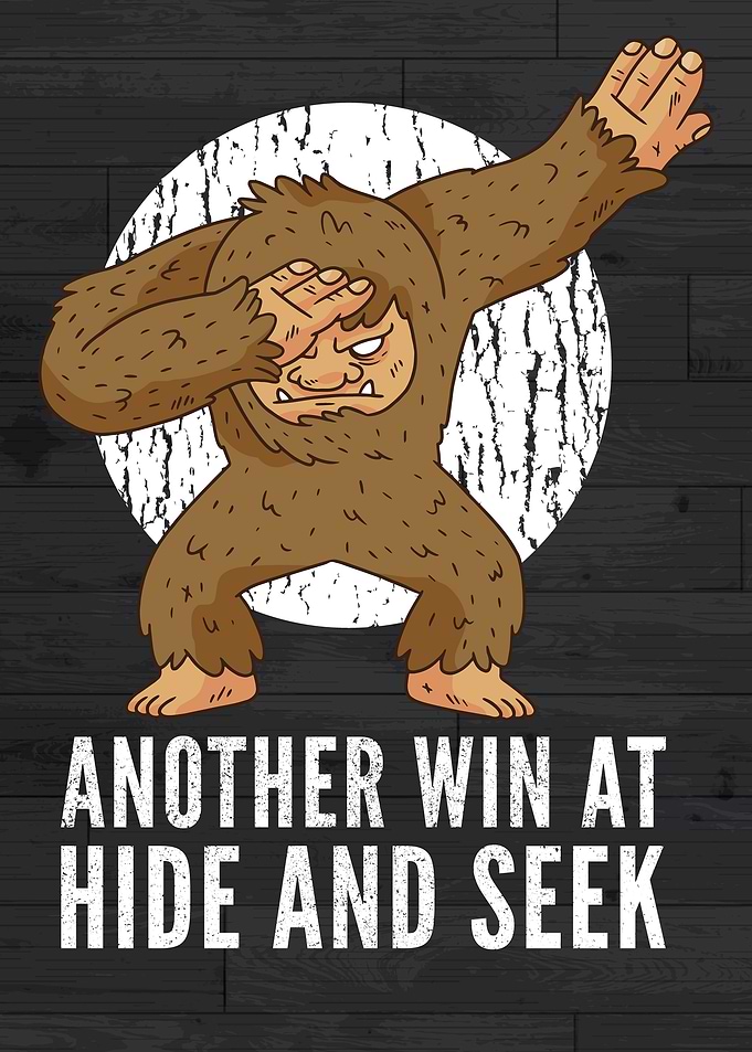 Dabbing Bigfoot
