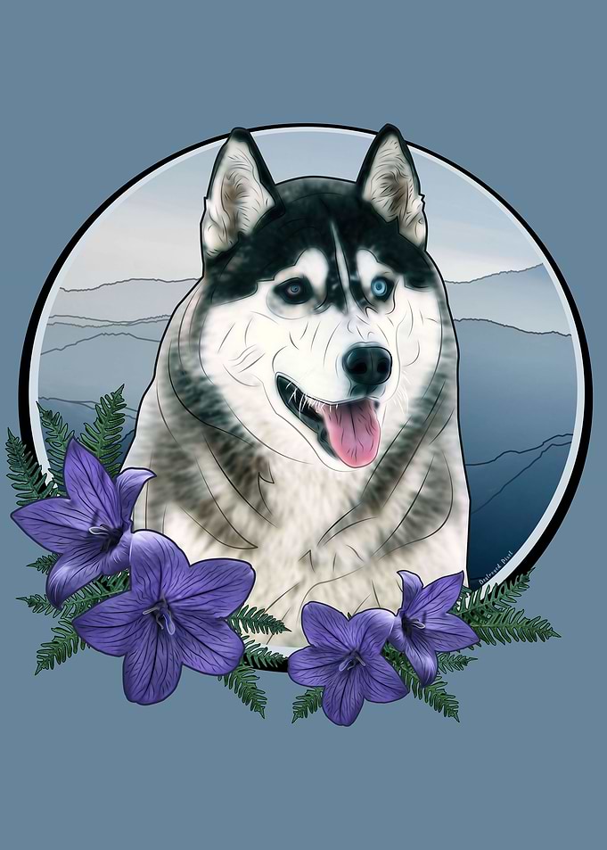 Husky Portrait