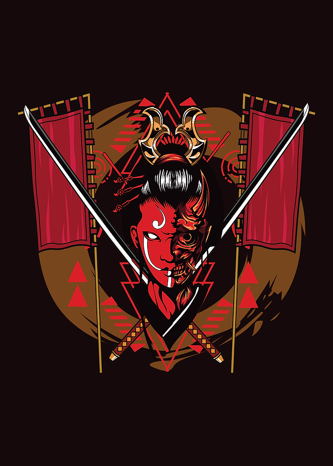 Geisha Illustration