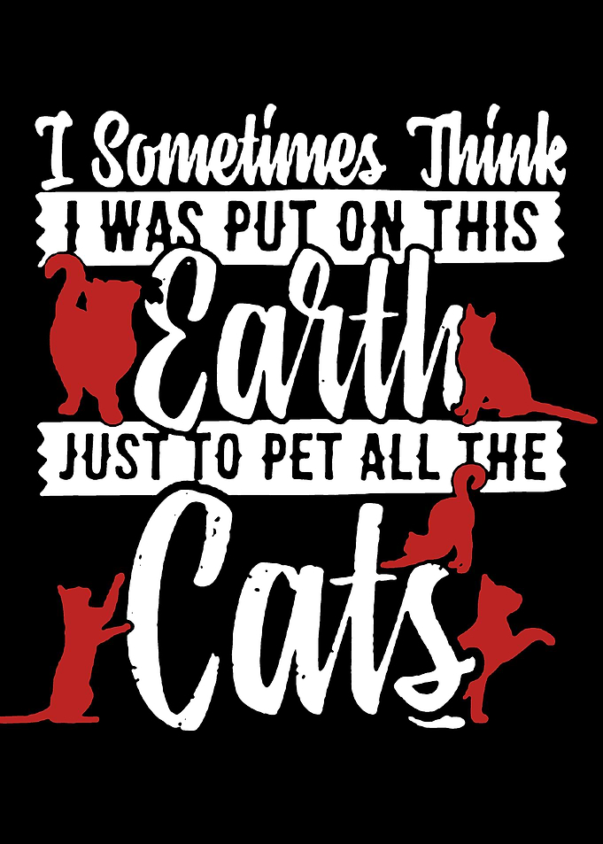cat poster word