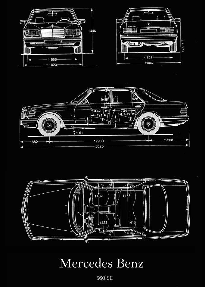 Mercedes Benz 560ES