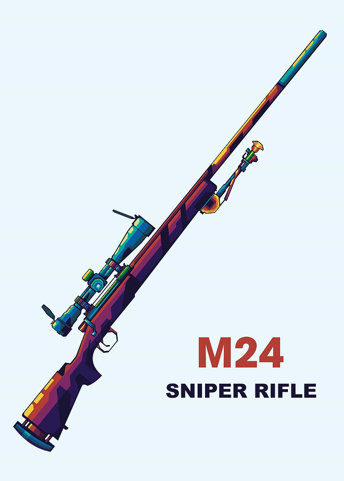 M24 WEAPON POPART