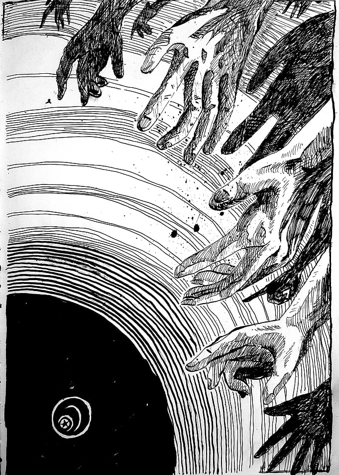Hands to the void