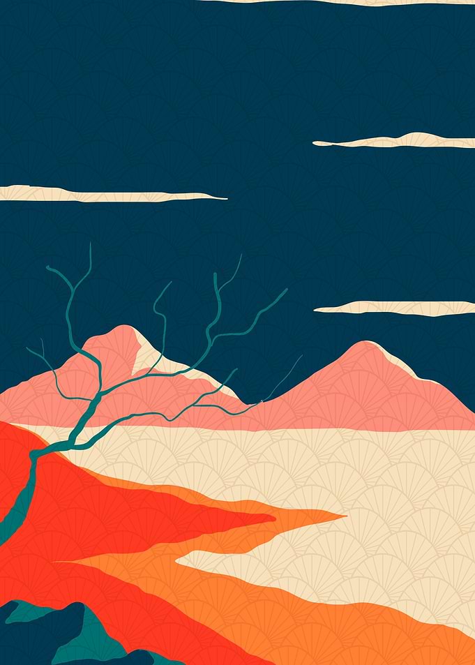 Minimal Japanese Wall Art