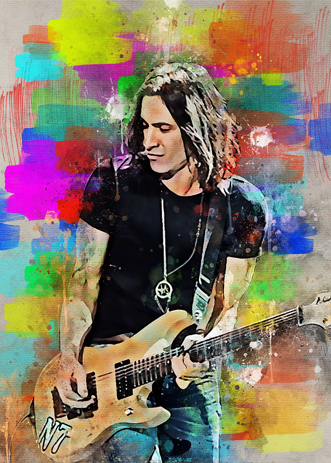 Nuno Bettencourt colorfull