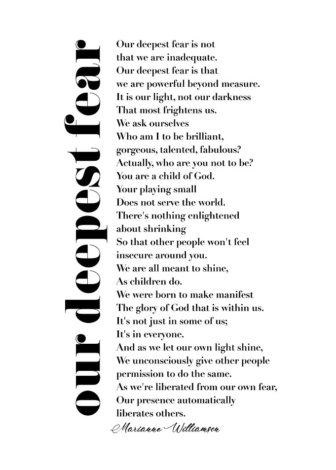 Our Deepest Fear