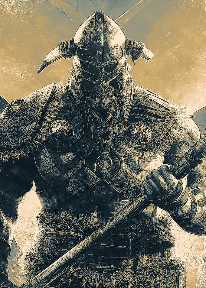 vikings war art