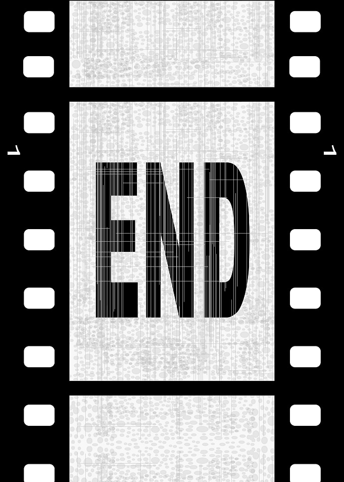 The End Film Strip