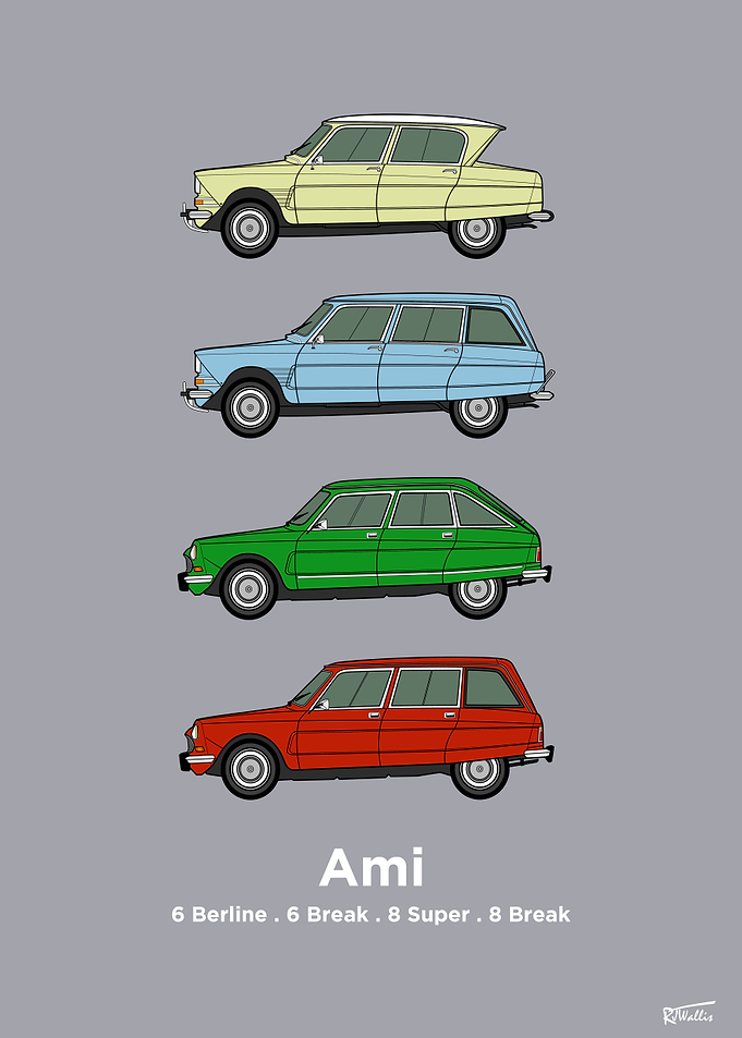 Ami 6 and 8 Classic Cars