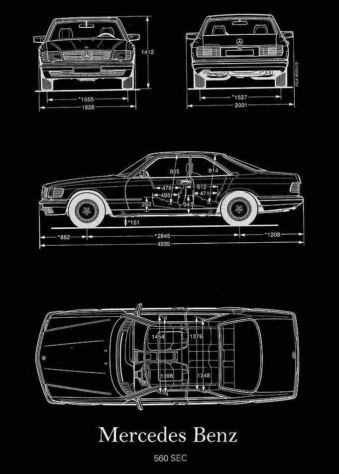 Mercedes Benz 560SEC
