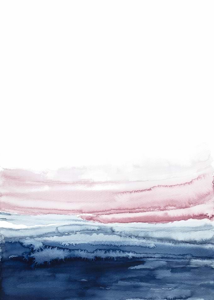 Watercolor landscape