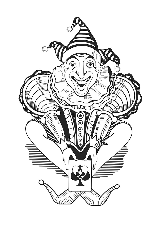 The Joker Playing Card