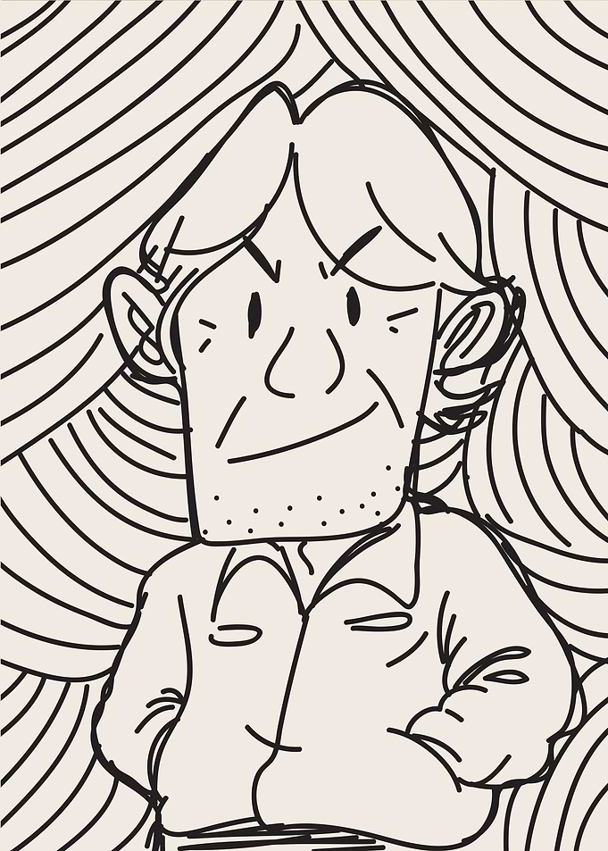 Daddy cute Sketch ART