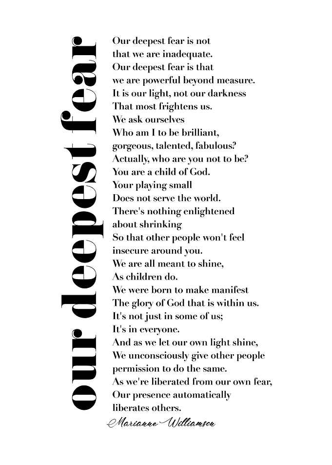 Our Deepest Fear
