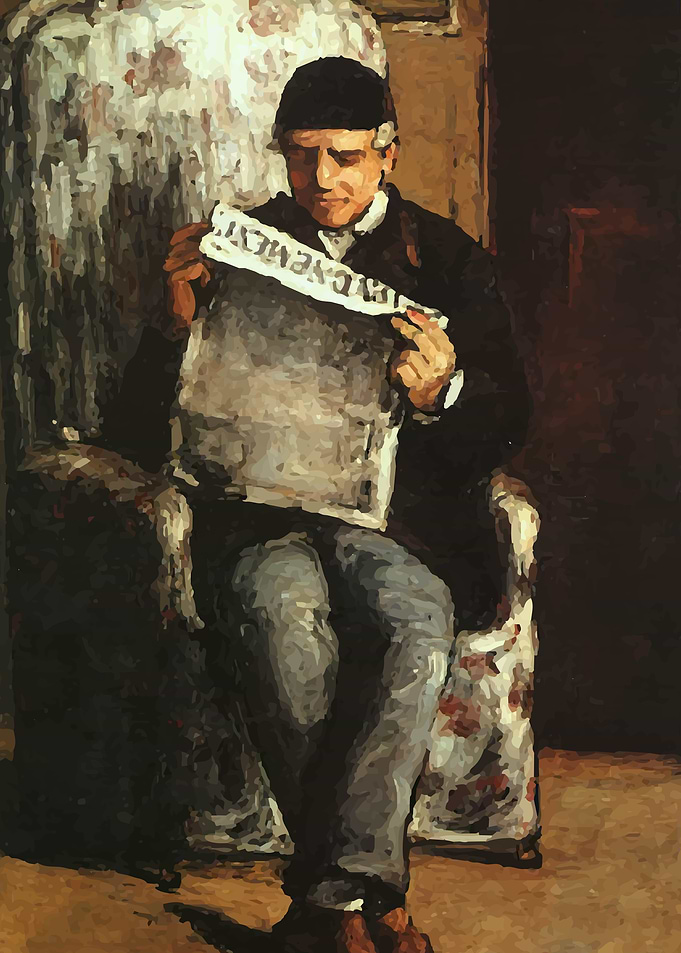 El padre del artista