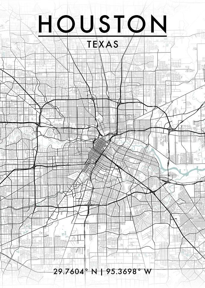 Houston City Map