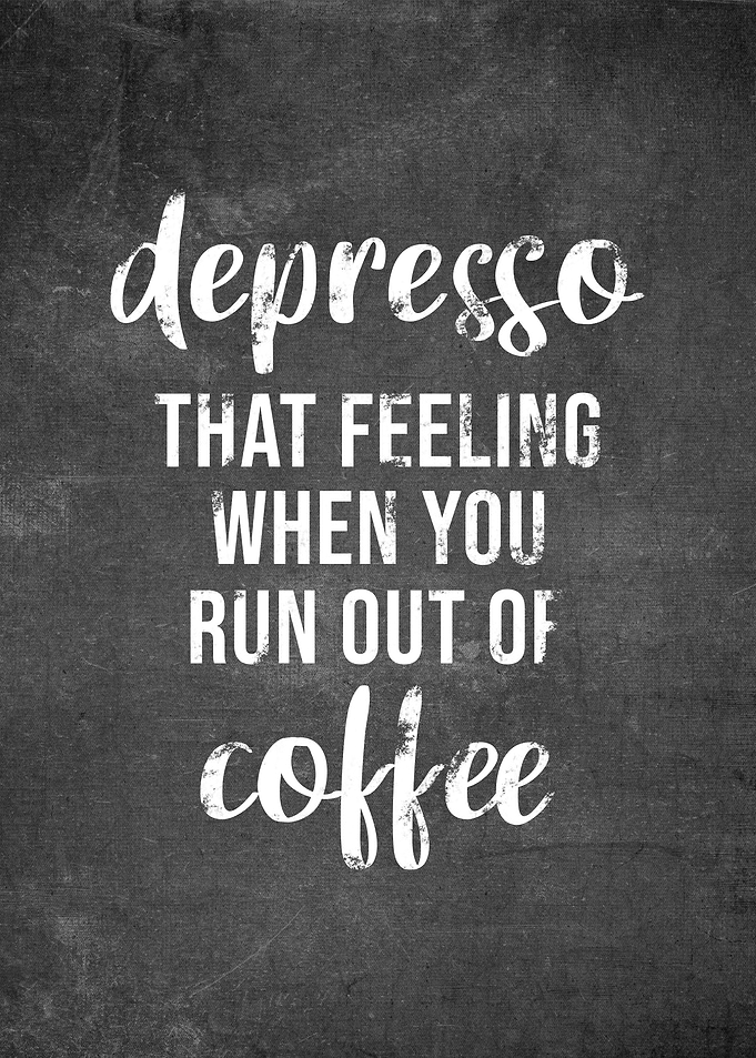Depresso Chalkboard