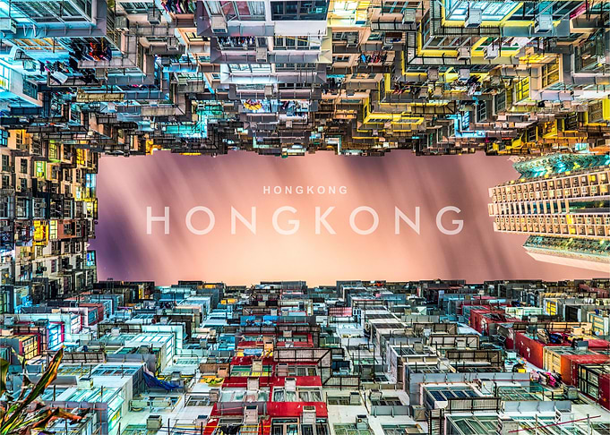 Hong Kong night view