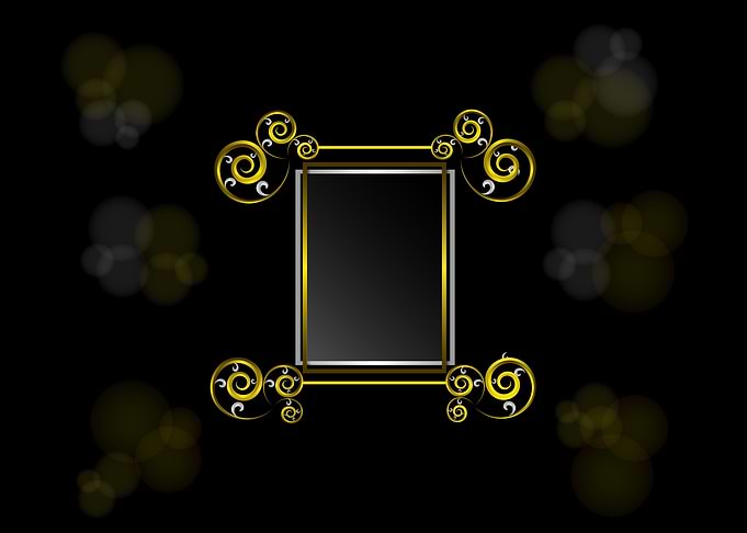 Floral frame