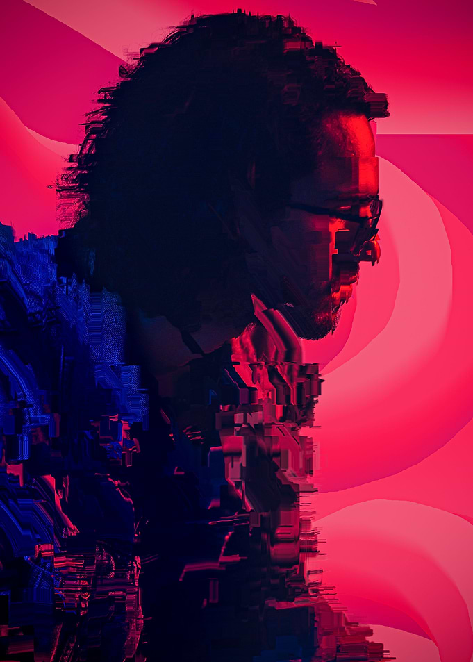 Glitch Art Portait