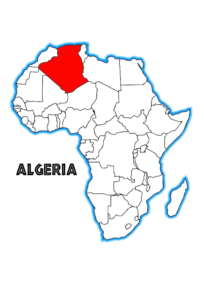 Algeria Map