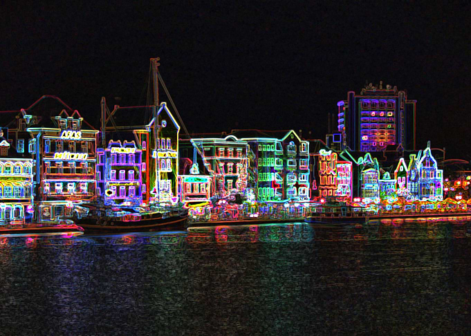 Neon Nights on Curacao