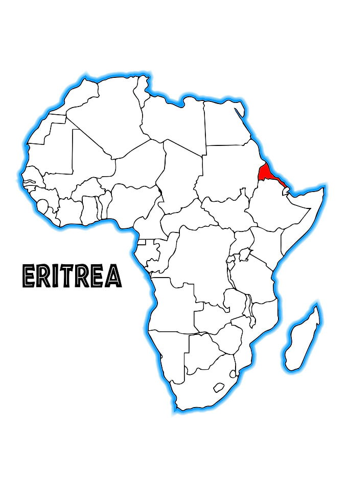 Eritrea Map