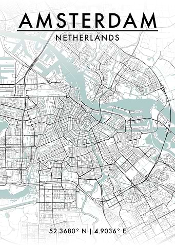 Amsterdam City Map