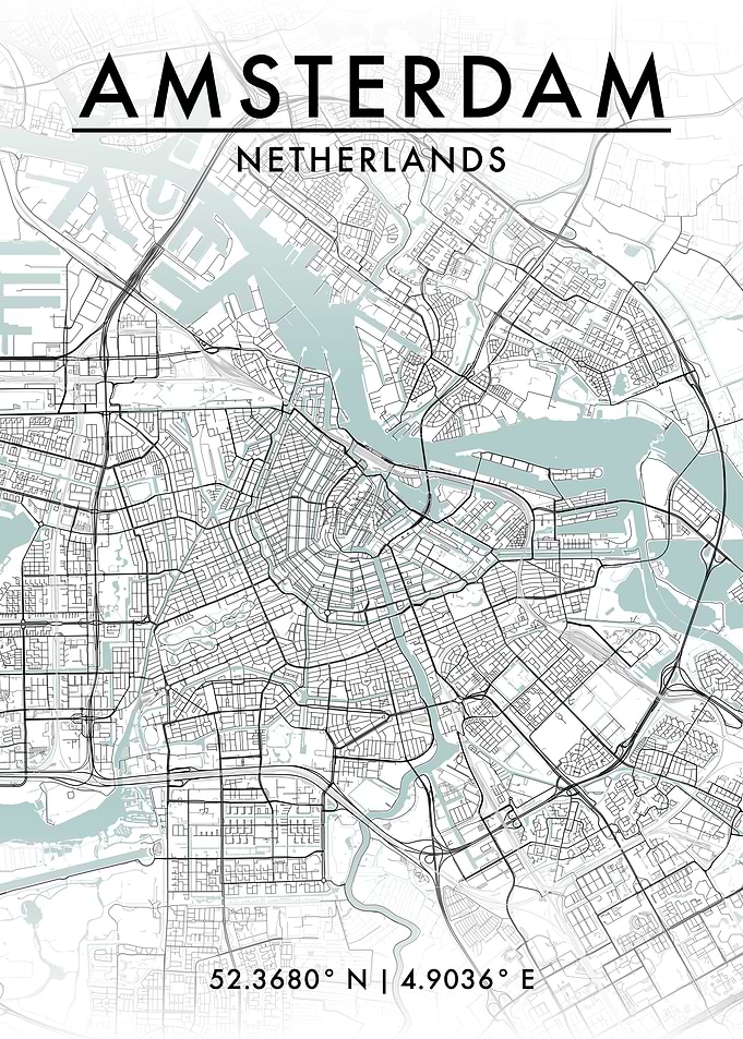 Amsterdam City Map