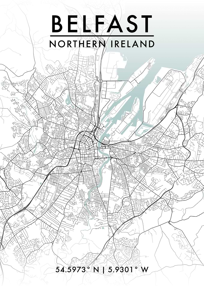 Belfast City Map