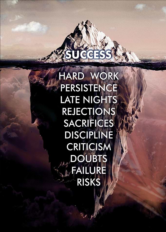 Success Iceberg Dark