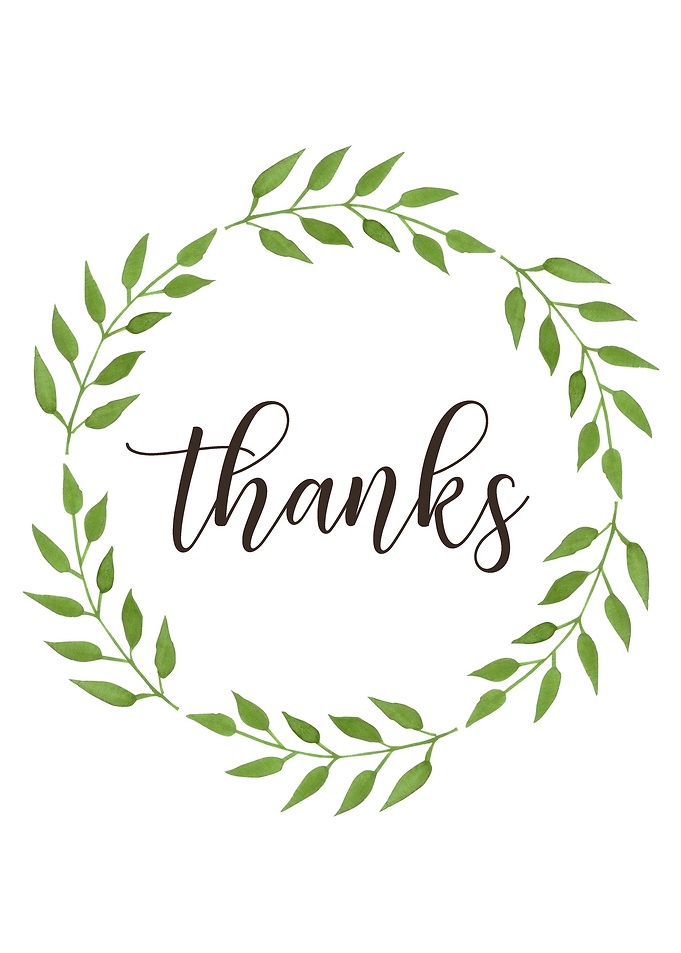 Foliage banner with quote