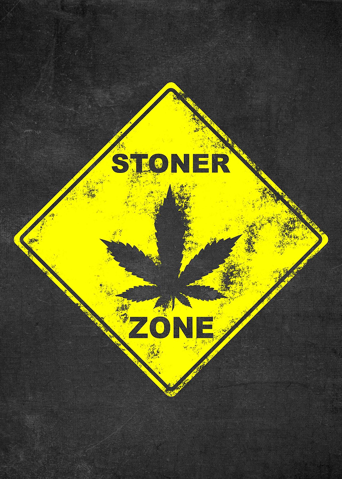 Stoner Zone Road Sign