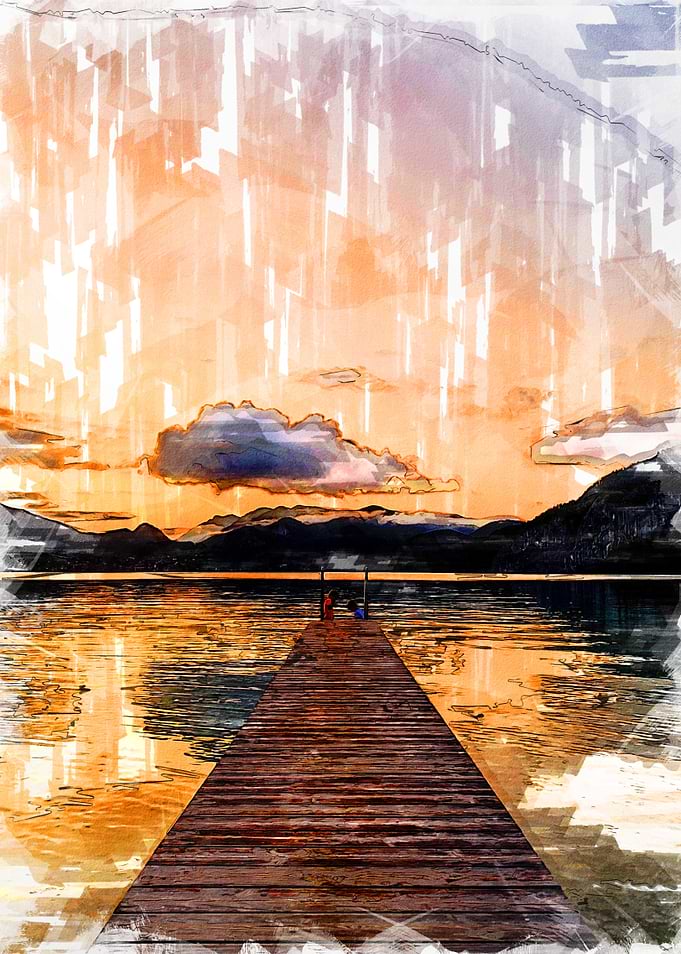 Stunning Jetty Sunset